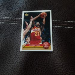 Dominique Wilkins 1992 Upper Deck McDonald's Basketball Card