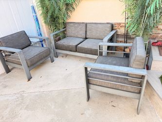 Patio aluminum set