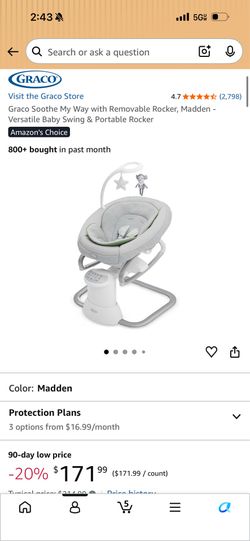 Infant swing