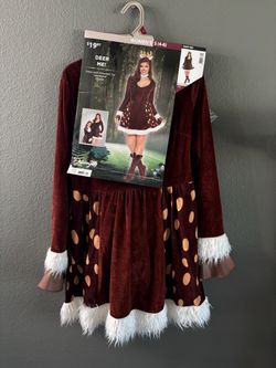 Halloween Women’s Costume Deer Sizes XL and Small Available