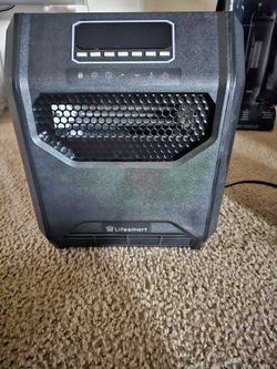 LifeSmart 1500W Broadrange Infrared Heater w/ Germ Killing UV Light + Remote