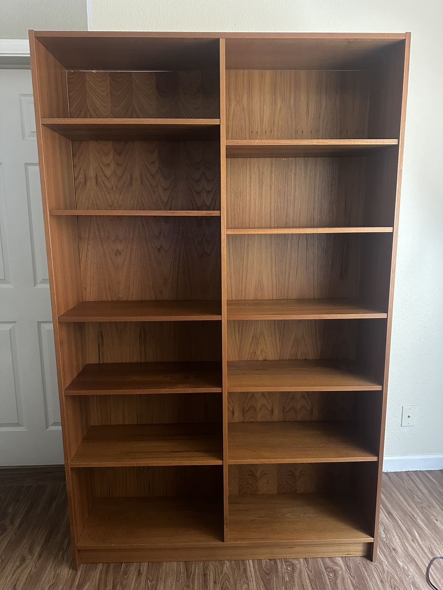 Brown Bookshelf