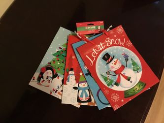 Christmas Gift Bags Set Of 5