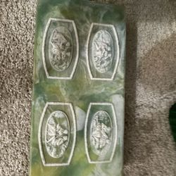 Beautiful and rare mid-century jewelry box from the 1940s/50s!