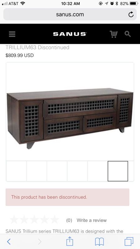 Brand New Trullium 63 TV Stand