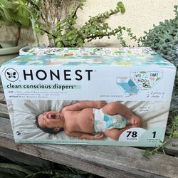 HONEST Diapers Size 1