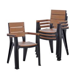 Piezas) 7 con Mesa – ¡NUEVO! Set Moderno de Muebles de Exterior (