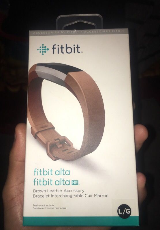 FITBIT ALTA BROWN LEATHER ACCESSORY