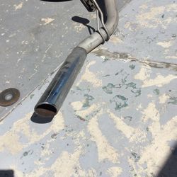 Chrome exhaust tip