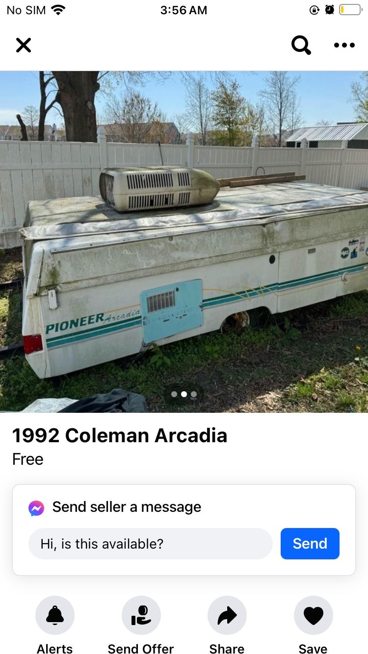 1992 Coleman Arcadia