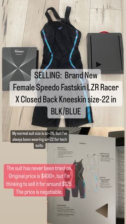 Lzr racer x size chart sales