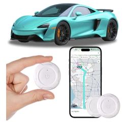 GPS Tracker for Vehicles,Cars,Kids,Pets,and Motorcycles | Real-Time Location Tracking | No Monthly Fee No Subscription | Mini GPS Tracker Device for C
