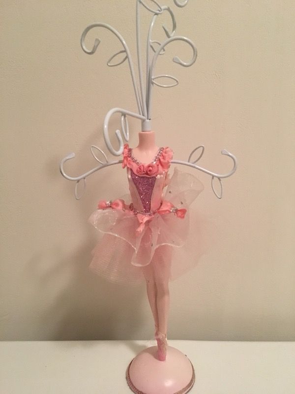 Ballerina necklace holder