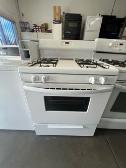 30in white stove