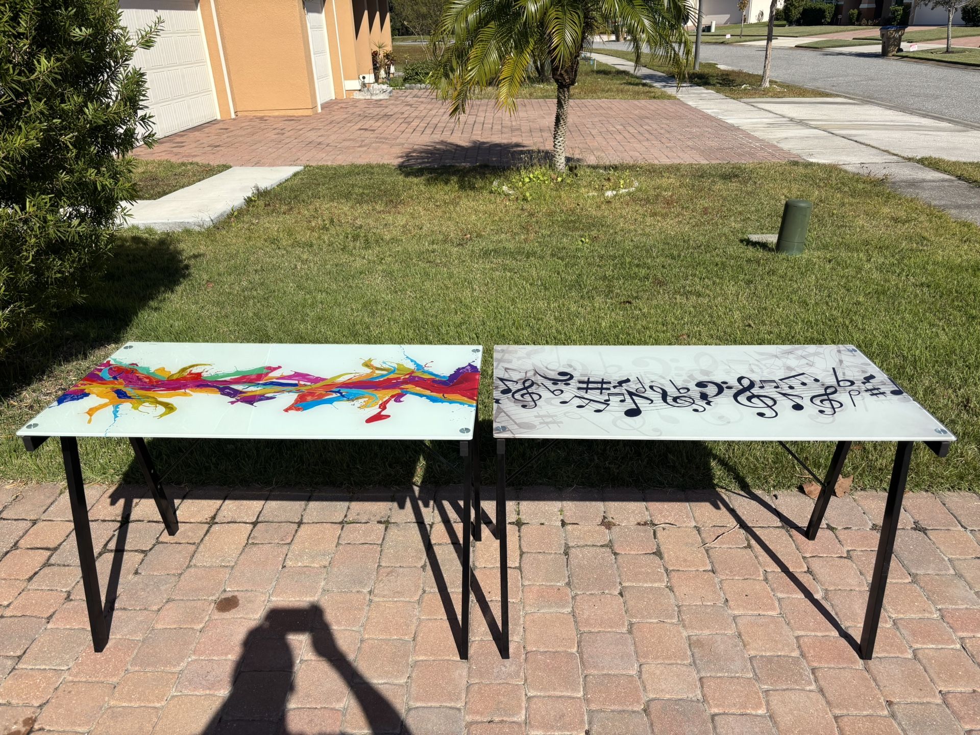 Tempered Glass Desk!!!! MUST GO ASAP!!!!