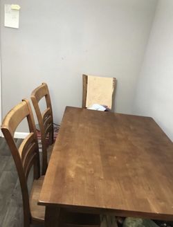 Dining table