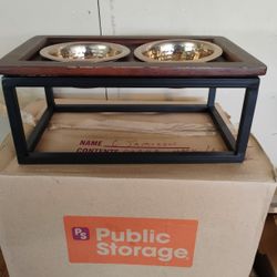 Water Food Pet Pan Gently Used 