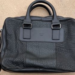 Still Nordic genuine leather briefcase men,Leather Bag Handbag Black Leather