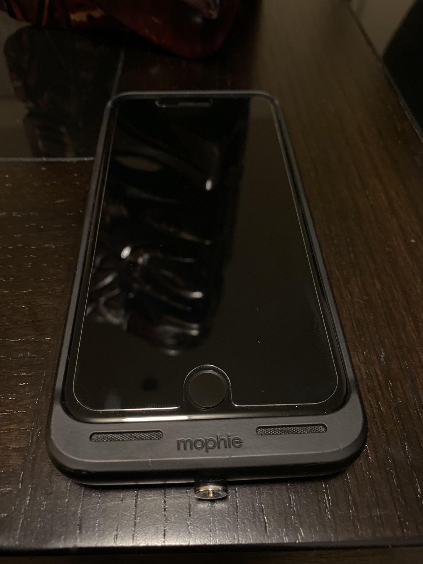 IPhone 8 Plus 64gb, Mophie Chargeable Case Included.