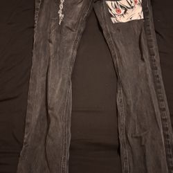Custom Kurapika Jeans