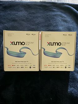 2 xumo Stream Box 4k Ultra HD