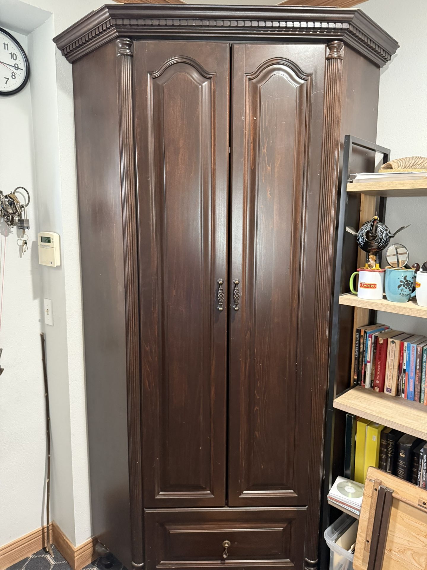 Wardrobe Armoire ( Corner)