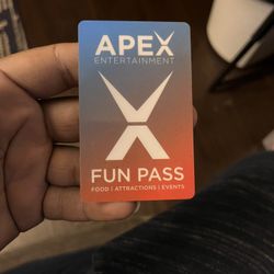 Apex Entertainment Card 