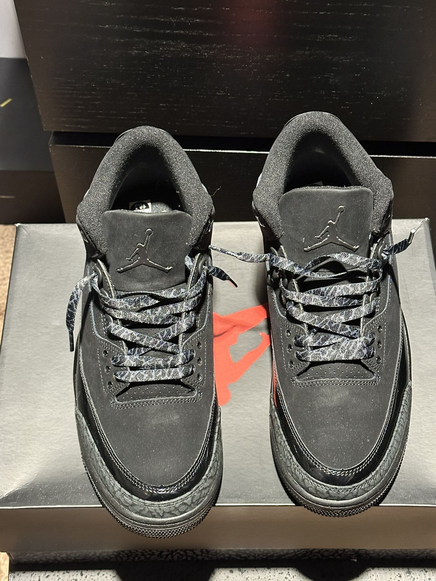 Air Jordan 3 “Black Cat” – Size 10.5 Men’s