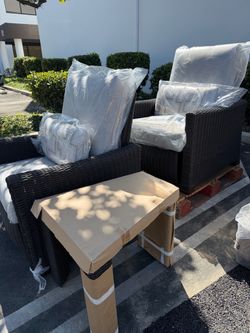 Recliner Patio Set
