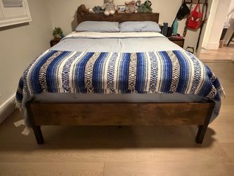 Full Bed Frame with Mattress