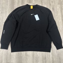 Nike Drake Nocta Fleece Crew neck Size XL