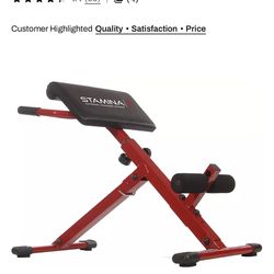 Stamina X Hyper Ab Weight Bench