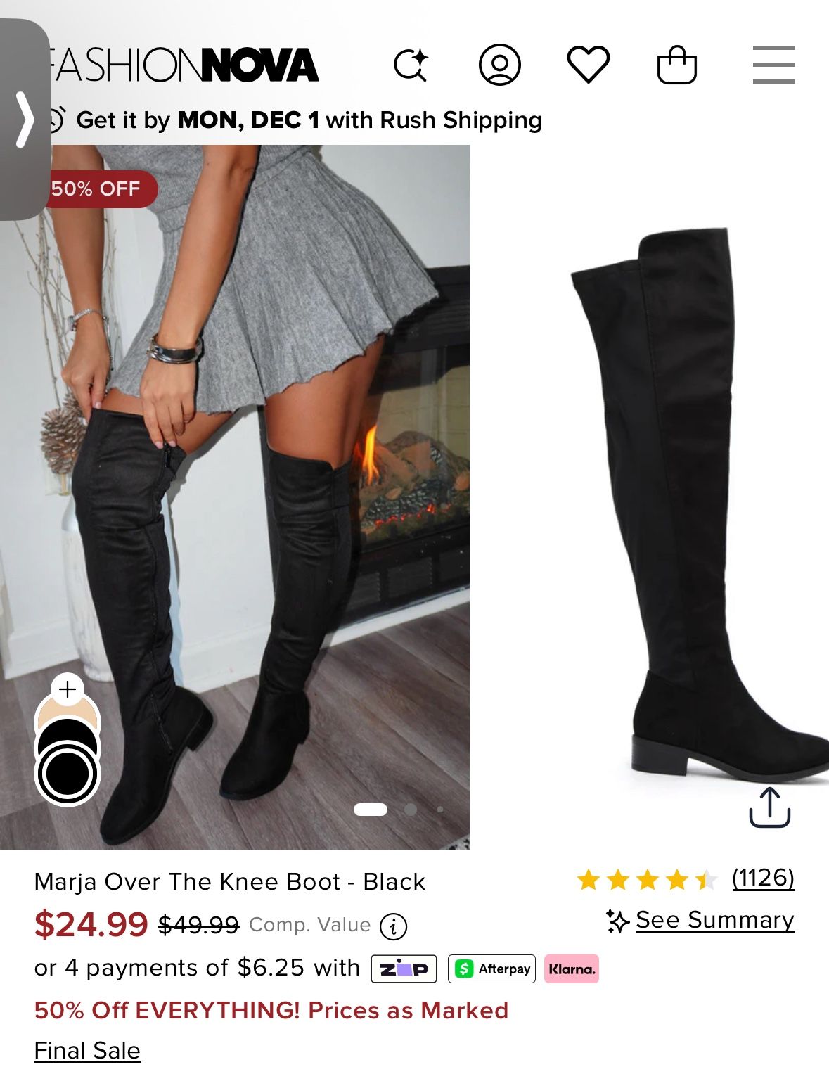 Over Knee Boots 9W