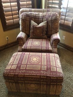 Chair and ottoman