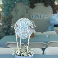 Hot Air Balloon Centerpieces 