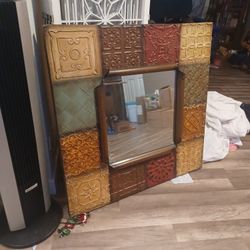 Metal Framed Mirror