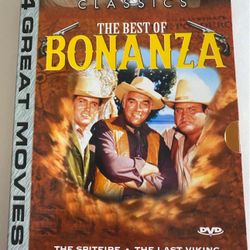 The Best of Bonanza 4 Episodes DVD (2003, Collectors Edition) Brand New Sealed