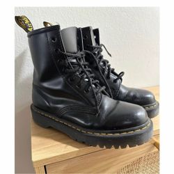 Dr. Martens Black Platform Boots – Women’s Size 6