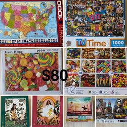 Puzzle Bundle – 8 Sets Total