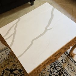 Marble Coffee Table And End Table