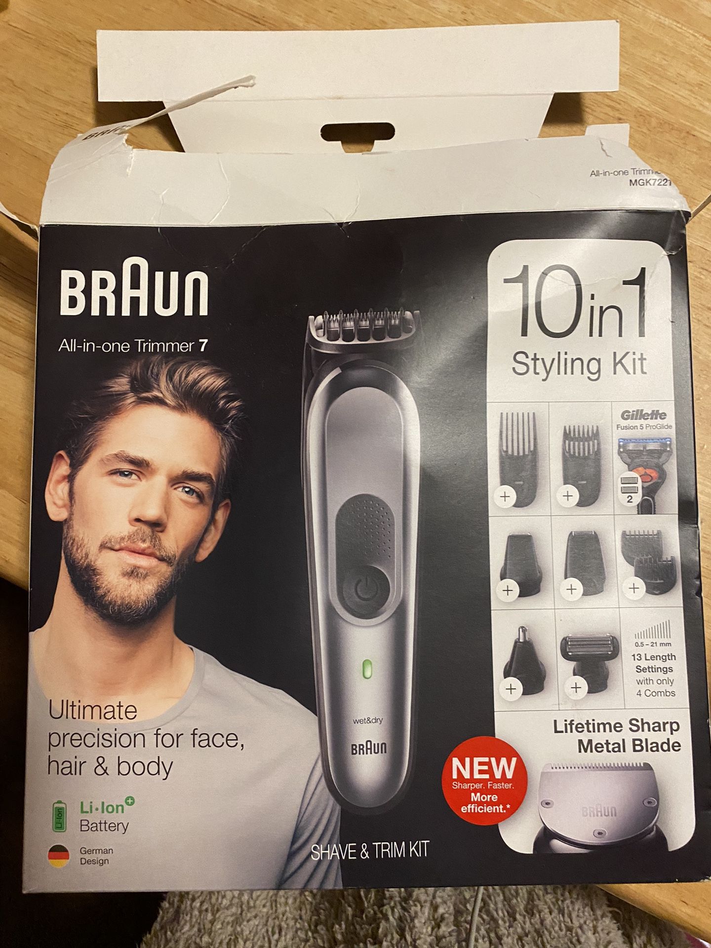 Braun All-in-one Trimmer 7 For Hair, Body And Face