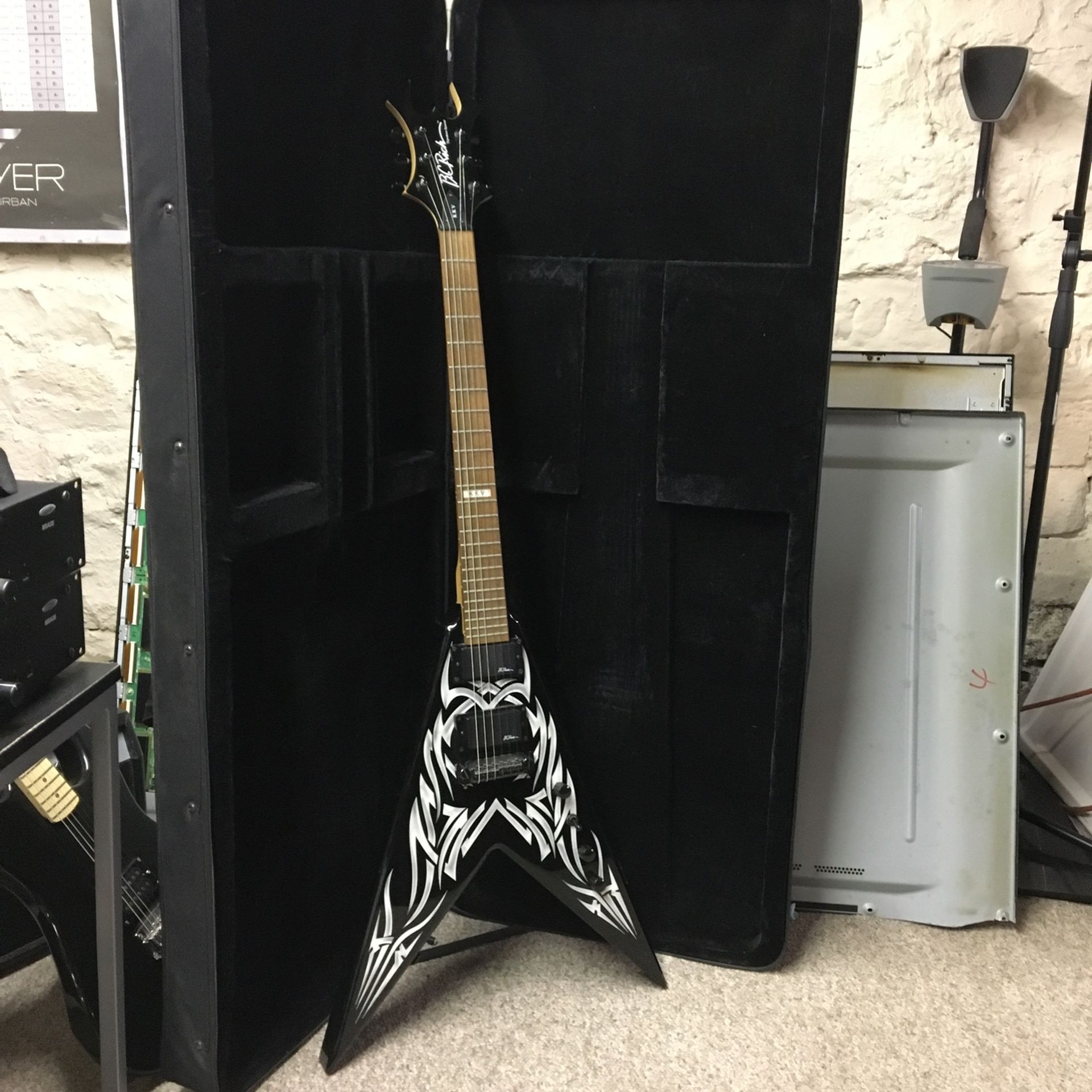 BC Rich With Soft Back Case