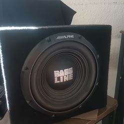 Alpine 12inch alpine mono block amplifier