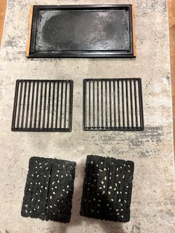 JennAir Cast Iron Grill Grates and Griddle Set