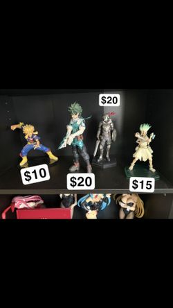 Anime figures for sale