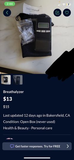 Breathalyzer 20$$