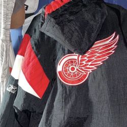 Detroit Red Wings NHL Vintage Reebok Jacket 