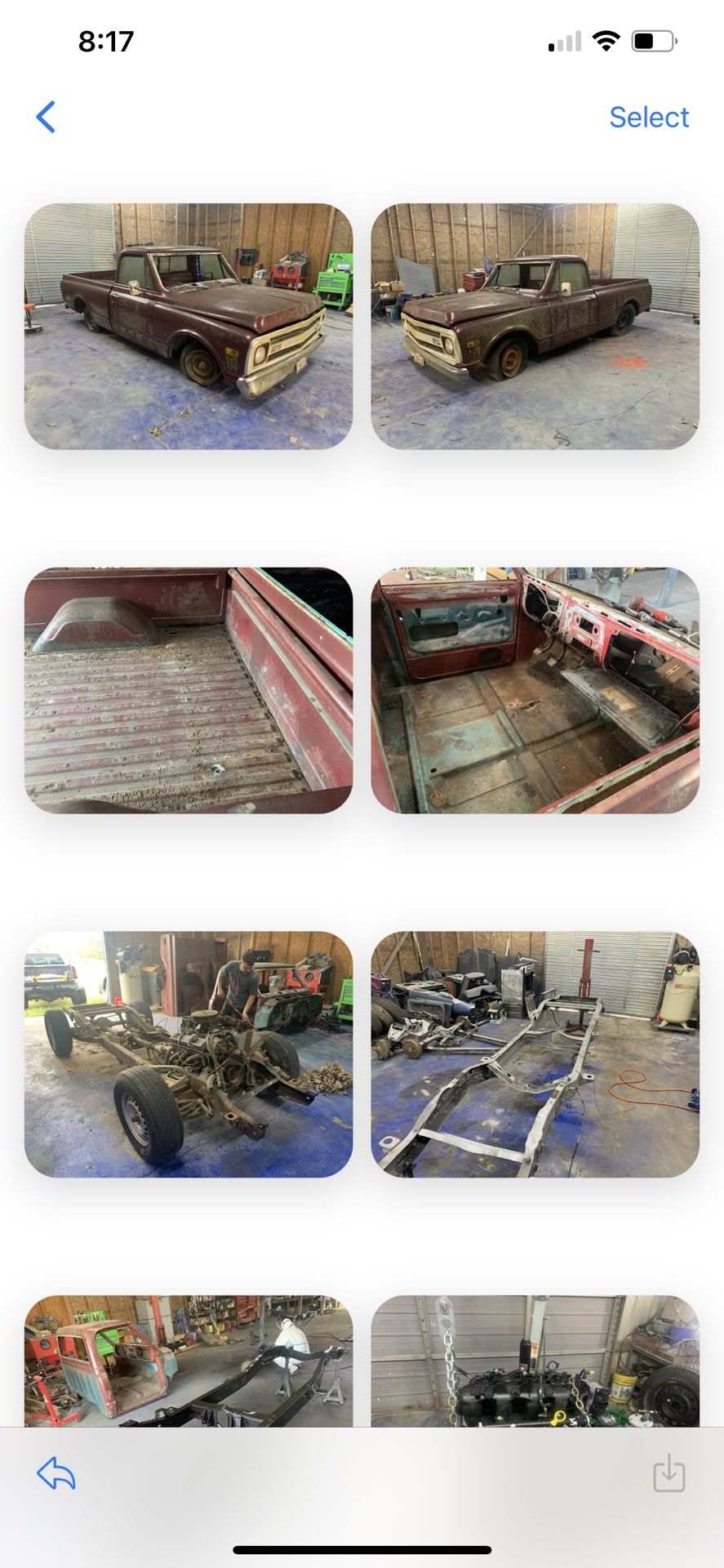 1969 Chevy C10 Swb Project