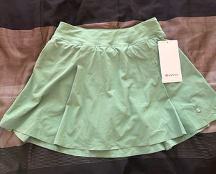 NEW Lululemon  A-line Side- Pleat Tennis Skirt, Size SMALL