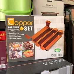 Loaf Pan Copper Set